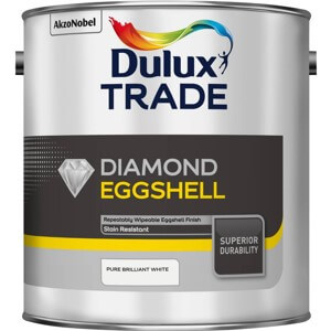 Diamond Eggshell Paint. Water based.