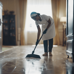 cleaner in care home