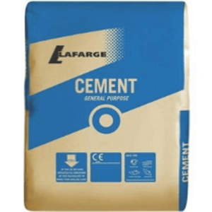 Bag of Lafarge cement